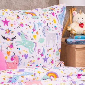4Home Bawełniana pościel dziecięca Unicorns, 160 x200 cm, 70 x 80 cm, 160 x 200 cm, 70 x 80 cm