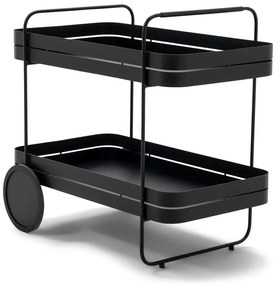 Metalowy barek na kółkach 74x42 cm Gin &amp; Trolley – Spinder Design