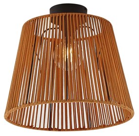 Zewnetrzna Zewnętrzna lampa sufitowa z pomarańczową liną IP54 - JaylaJapandi Oswietlenie zewnetrzne