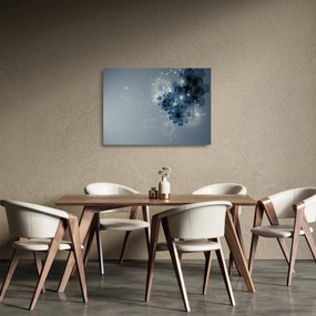 Obraz na szkle - Delikatne kwiaty (70x50 cm)
