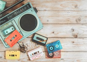 Obraz - Radio retro (70x50 cm)