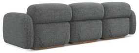 Szara sofa modułowa 270 cm Ailani – Makamii