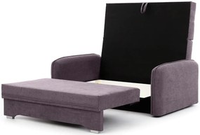 Rozkładana 2-osobowa sofa LAINE, jasnofioletowa