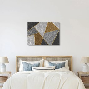 Obraz na szkle - Imitacja materiałów (70x50 cm)