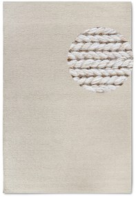 Dywan wełniany Villeroy &amp; Boch kremowy 80 cm x 150 cm