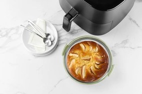 Szklana forma do pieczenia 20,5x19,5 cm – Lékué