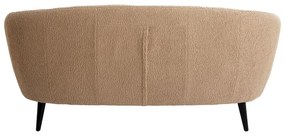Jasnobrązowa sofa z materiału bouclé 160 cm Almond – Light &amp; Living
