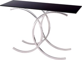 Konsola Chica Rose silver 120x40x78cm