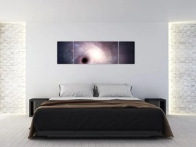 Obraz - Galaktyki spiralne (170x50 cm)