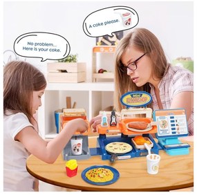 Woopie sklep restauracja fast food mini pizza shop 35 el.