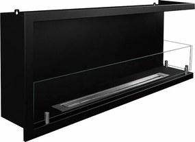 Biokominek narożny do zabudowy, biokominek narożny 120x45 SUTRI 120 DX