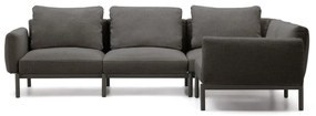 Ciemnoszara modułowa sofa ogrodowa 292 cm Sorells – Kave Home