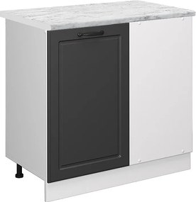 Szafka narożna antracytowy domek wiejski 86x60x81.6 r-line