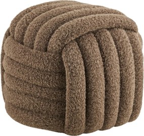 Brązowy puf Napier – House Nordic