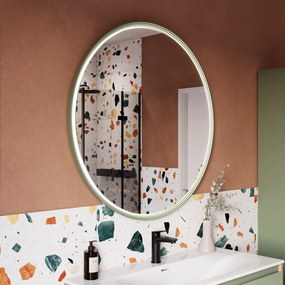 Lustro łazienkowe LED BELDIVO okrągłe - 100 cm