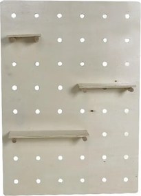 Organizer na ścianę Simplicity, 3 półeczki, 70 x 50 cm