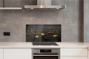 Szklany Panel Ekologiczny Zapis Nutowy