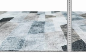 Dywan vintage Dean retro szary 80 cm x 145 cm