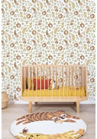 Tapeta dziecięca 10 m x 50 cm Jungle Trio – Lilipinso