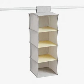 Wiszący Organizer Tarinna Jasnoszary & ↑85 Cm - Sklum