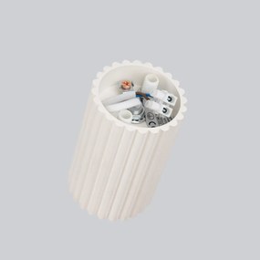Plafon KARBON 10 beżowy ryflowany SOLLUX  LIGHTING