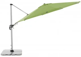 ACTIVE 370 cm - wahadłowy parasol ogrodowy z drążkiem bocznym : Substancja Desen - 836