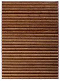 Musztardowo-brązowy bambusowy dywan 180x250 cm – Casa Selección