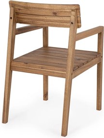 Drewniane krzesło ogrodowe w naturalnym kolorze Rodano – Bizzotto