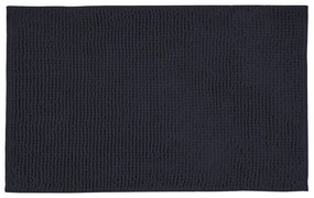 Ciemnoniebieski tekstylny dywanik łazienkowy 50x80 cm Chenille – Allstar