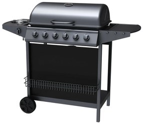 Tepro 3309 Grill gazowy Hampton 6, 6 palników, 123x 55 x 98 cm