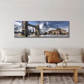 Obraz -  Tower Bridge w Londynie (170x50 cm)
