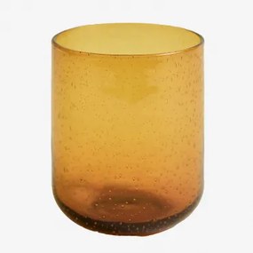 Zestaw 4 Szklanek 32 Cl Ze Szkła Gulix Żółta Ochra - Sklum