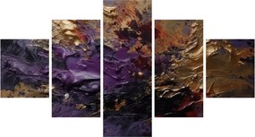 Obraz - Teksturowana abstrakcja (125x70 cm)