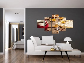Obraz - Jesienna filiżanka herbaty (125x70 cm)