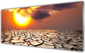 Szkło nad Blatem Żar Pustynnego Słońca