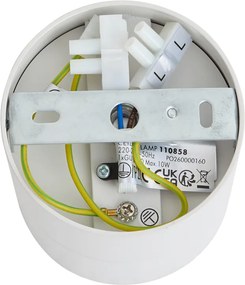 Nowoczesny reflektor natynkowy biały GU10 50mm uchylny - Echo