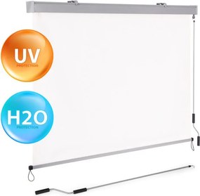 Roleta pionowa zwijana AW-038 - markiza na okno, drzwi balkonowe, tarasowe, beżowa