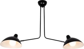 Lampa wisząca z kloszami z aluminium Raven 2