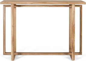 Virelle mindi wood console 83 cm x 120 cm x 40 cm
