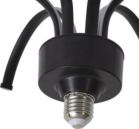 Dekoracyjna żarówka LED E27 czarna 6W 450 lm 3000K