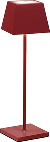 Siesta Red przenośna i ładowalna lampa stołowa LED IP54