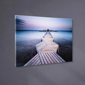 Obraz 113x85 cm Twilight Pier – Styler