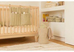 Organizer kieszonkowy na łóżeczko 40 cm Benjamin Olive – Lorena Canals