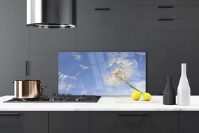 Panel Szklany do Kuchni Puszysty Dmuchawiec