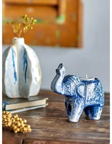 Kamionkowy świecznik na świeczkę typu tealight Oliphant – Bloomingville