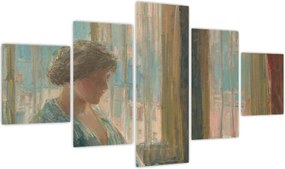 Obraz - Childe Hassam, The New York Window, reprodukcje (125x70 cm)