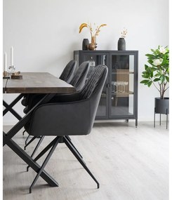Ciemnoszare krzesło Harbo – House Nordic
