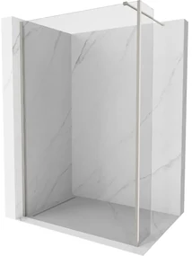 Mexen Kioto ścianka prysznicowa Walk-in 90 x 30 cm, transparent, nikiel szczotkowany - 800-090-212-97-00-030