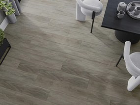 Mexen La Porte próbka paneli winylowych SPC 6,5 mm, podkład IXPE 1,5 mm, 4 V-Fuga, Dąb - F1026-S