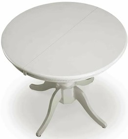 Rozkładany biały stół M2-Z61